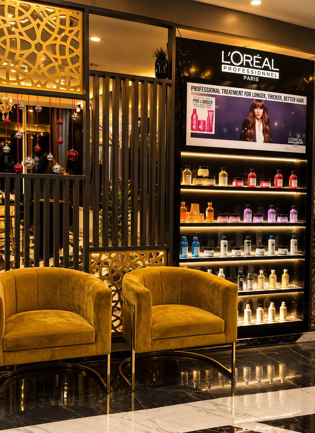L'Oréal Professionnel display at Hair Masters Jammu